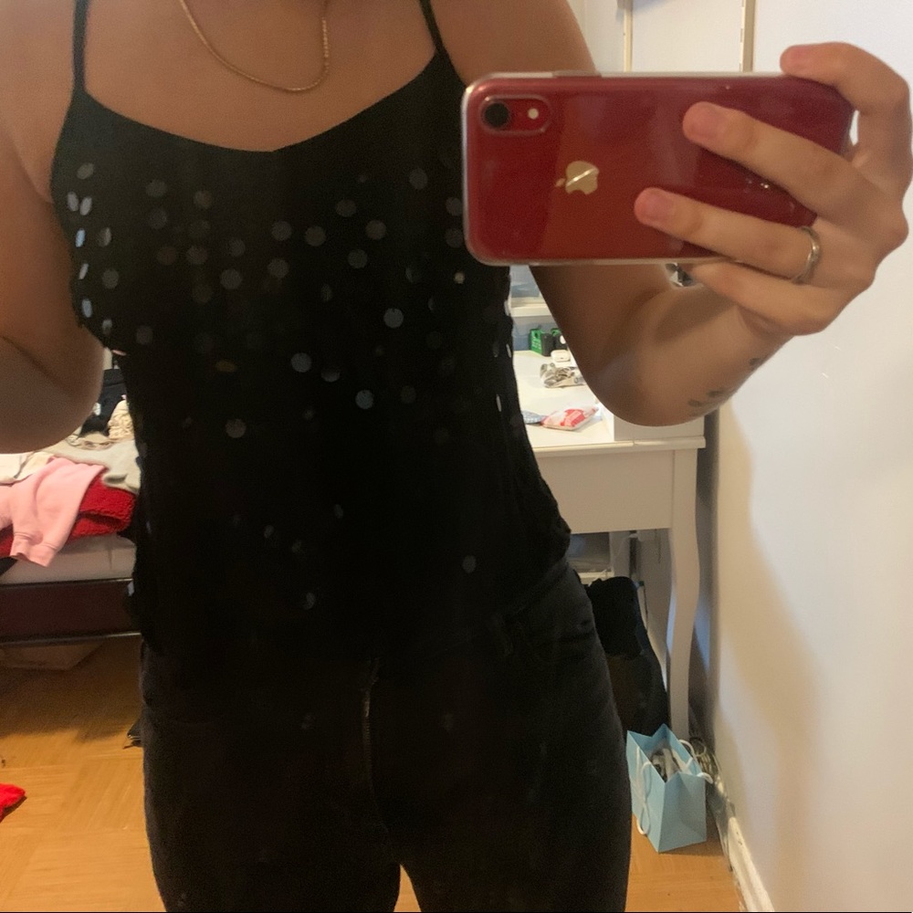 garage tank tops with sparkles